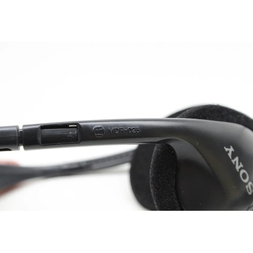 Vintage Sony MDR-025 Wired‎ Headphones Black